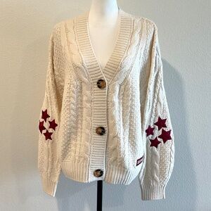 TAYLOR SWIFT Red Cardigan Sweater- Authentic Size Extra Small/Small NEW